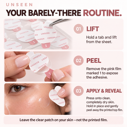 UNSEEN™  — ZERO-TRACE Ultra-Thin Blemish Seal