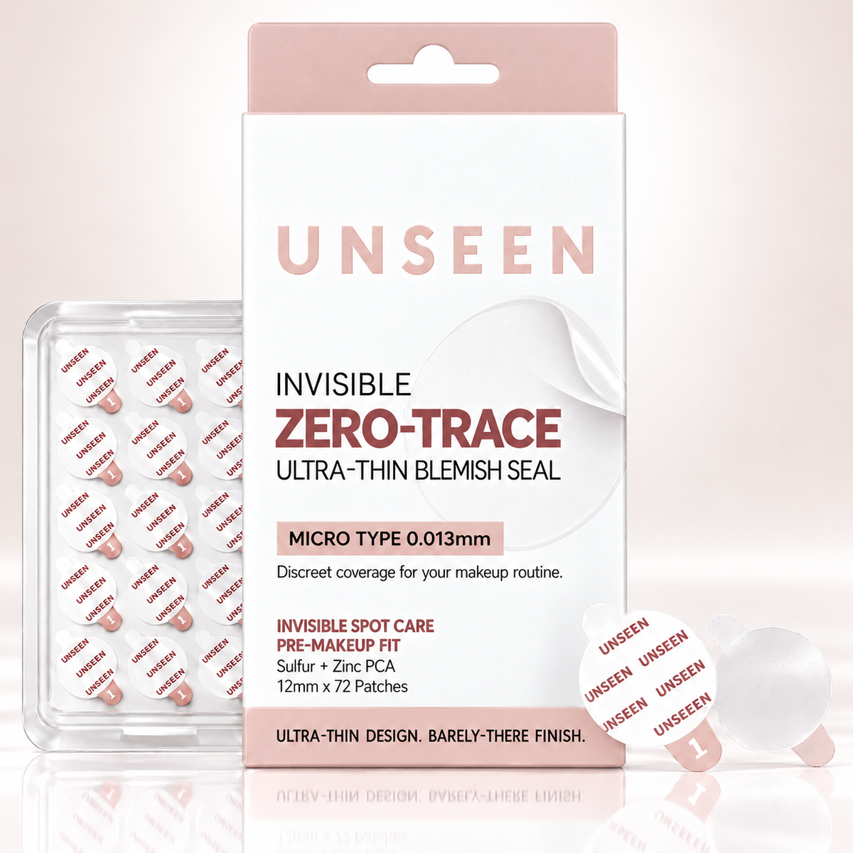 UNSEEN™  — ZERO-TRACE Ultra-Thin Blemish Seal